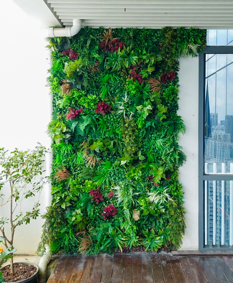 Artificial Plants Artificial Planter Hanging Planter Artificial Green Wall Commercial Residential Interior Design Singapore Malaysia Philippines