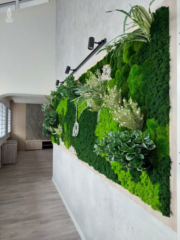 Moss Wall Preserved Wall Singapore Malaysia Philippines Office Design Interior Design