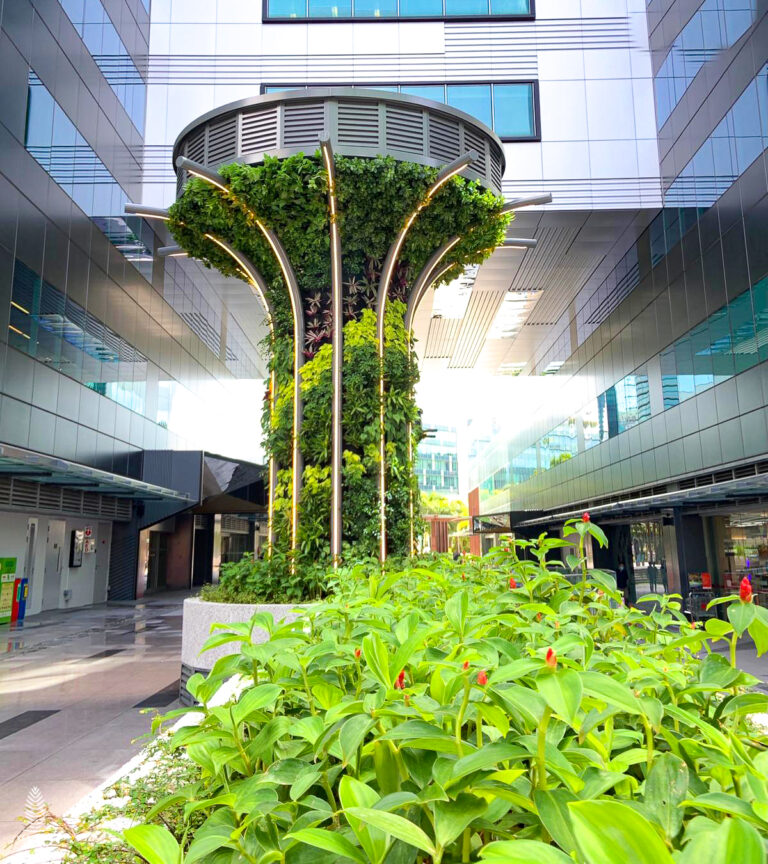 Mini SuperTree @ 6 Changi Business Park