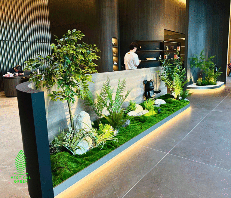 Artificial Plants Artificial Planter Hanging Planter Artificial Green Wall Commercial Residential Interior Design Singapore Malaysia Philippines