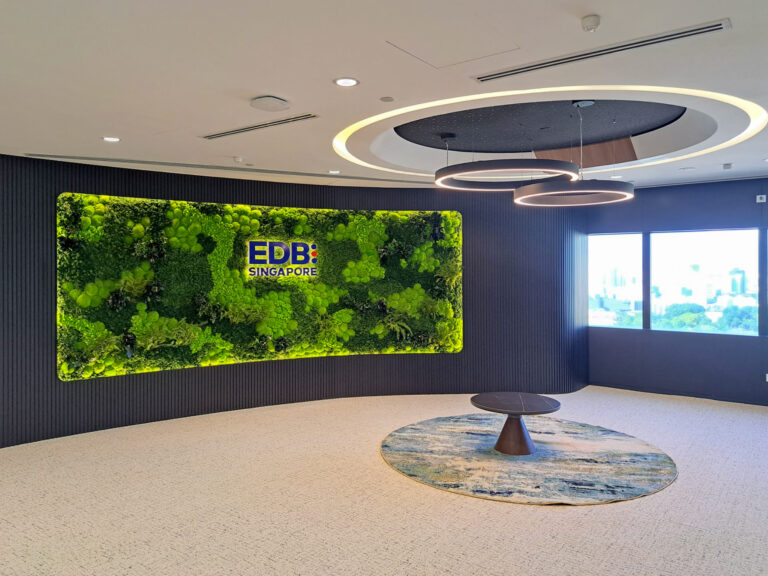 Moss Wall Preserved Wall Singapore Malaysia Philippines Office Design Interior Design