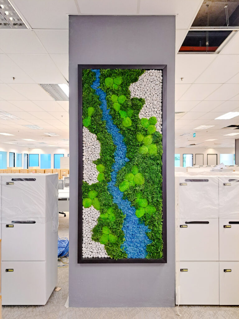 Moss Wall Preserved Wall Singapore Malaysia Philippines Office Design Interior Design
