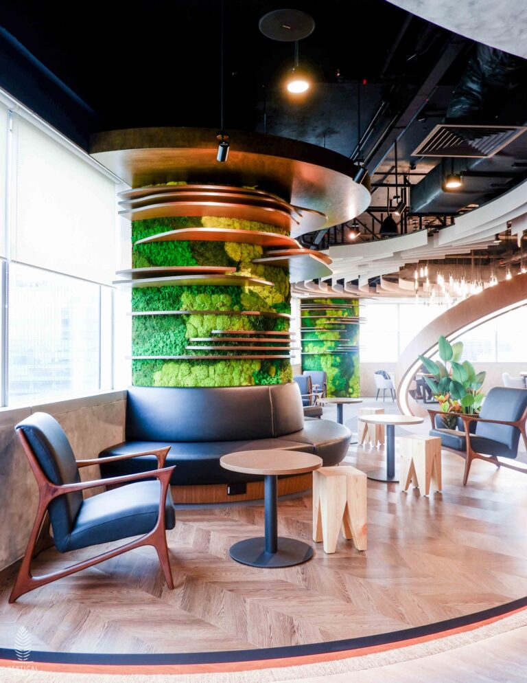 Moss Wall Preserved Wall Singapore Malaysia Philippines Office Design Interior Design Vertical Green