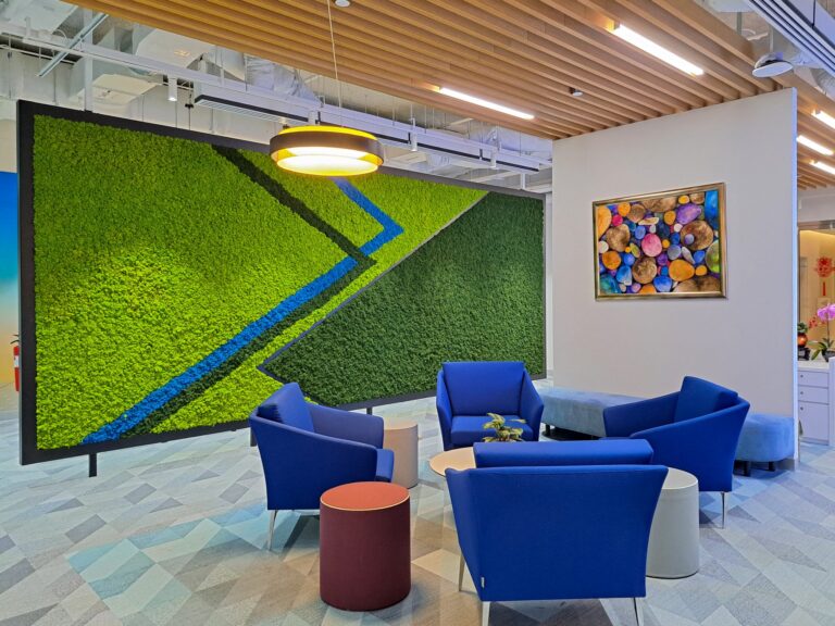 Moss Wall Preserved Wall Singapore Malaysia Philippines Office Design Interior Design