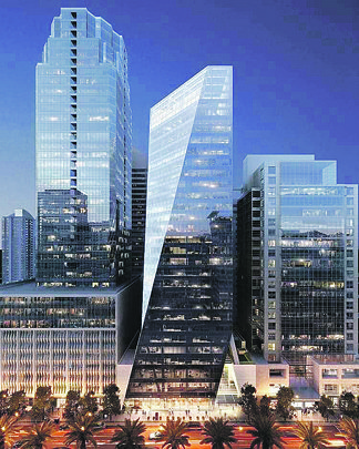 The Nex tower view