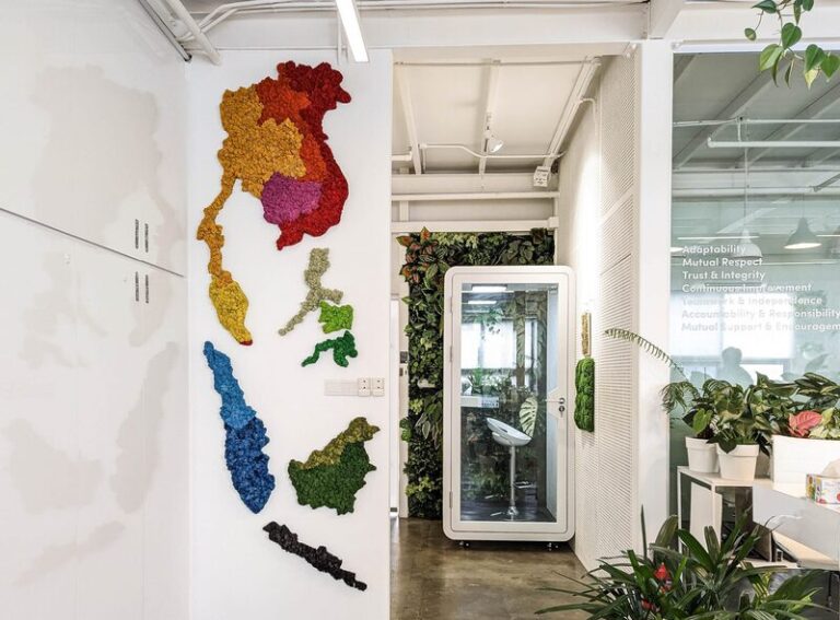 Nature’s Canvas: The Colourful World of Moss Walls
