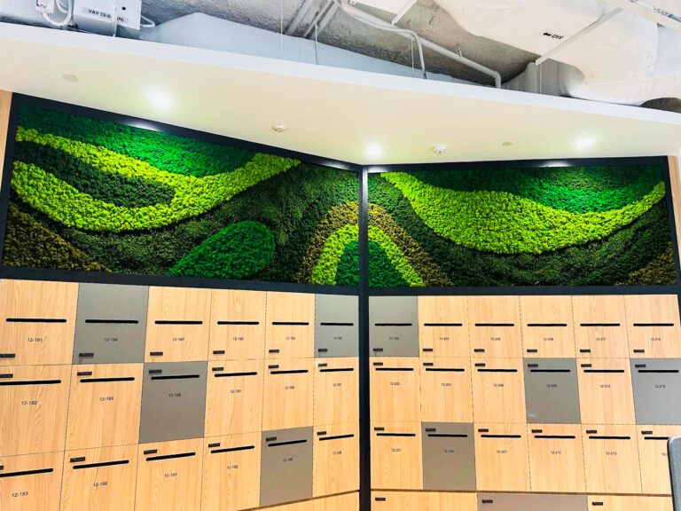 Moss Wall Preserved Wall Singapore Malaysia Philippines Office Design Interior Design