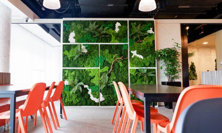 Moss Wall Preserved Wall Singapore Malaysia Philippines Office Design Interior Design