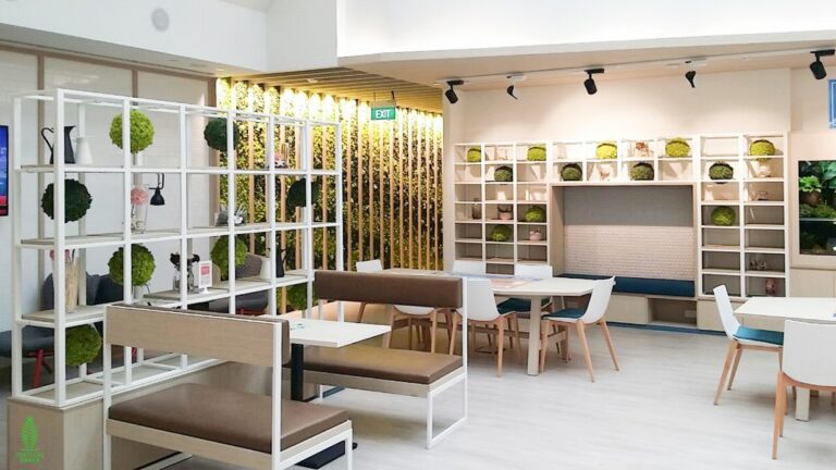 CAD office moss wall